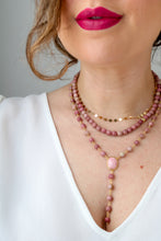 Carica l'immagine nel visualizzatore di Gallery, FROU/FROU - Collana Rosetta delle Onde - Borsa RIVIERA e Ciondolo OMAGGIO