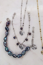 Load image into Gallery viewer, Precious Line - MIDNIGHT CHIME Bracelet - 925 silver