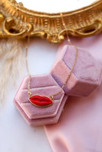 Carica l'immagine nel visualizzatore di Gallery, Collana BOCCA POP ORO - argento 925 placcato oro 18k