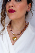Load image into Gallery viewer, SEAL OF CYPRUS Necklace - LUXURY - 925 silver 18k gold plated