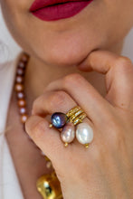 Charger l'image dans la galerie, Ligne Precious - Bague GOCCIA DI LUNA OR - Rose