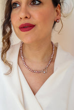 Carica l'immagine nel visualizzatore di Gallery, Linea Luxury - Collana CERALACCA D'AMORE - argento 925