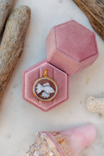 Carica l'immagine nel visualizzatore di Gallery, Pendente CAMMEO ESTATE ORO - argento 925 placcato oro 18k