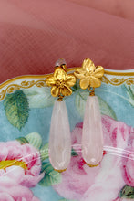 Charger l'image dans la galerie, Mè·ro Bijoux - Boucles d'oreilles CERISE Quartz OR