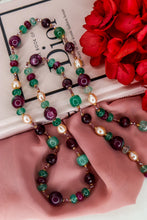 Carica l'immagine nel visualizzatore di Gallery, Linea Precious - Collana BOCCIOLO lunga - argento 925 placcato oro 18k