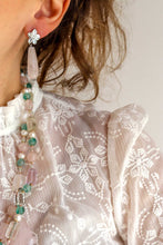 Load image into Gallery viewer, Mè·ro Bijoux - CHERRY Quartz Earrings