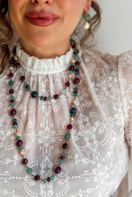 Carica l'immagine nel visualizzatore di Gallery, Linea Precious - Collana BOCCIOLO lunga - argento 925 placcato oro 18k