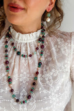 Carica l'immagine nel visualizzatore di Gallery, Linea Precious - Collana BOCCIOLO lunga - argento 925 placcato oro 18k