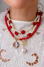 Carica l'immagine nel visualizzatore di Gallery, Pendente CAMMEO ESTATE ORO - argento 925 placcato oro 18k