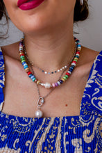 Carica l'immagine nel visualizzatore di Gallery, Collana CERAMICHINA CORNETTO - argento 925