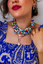 Carica l'immagine nel visualizzatore di Gallery, Collana CERAMICHINA CORNETTO - argento 925