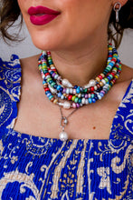 Carica l'immagine nel visualizzatore di Gallery, Collana CERAMICHINA CORNETTO - argento 925