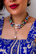 Carica l'immagine nel visualizzatore di Gallery, Collana CERAMICHINA CORNETTO - argento 925