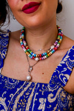 Carica l'immagine nel visualizzatore di Gallery, Collana CERAMICHINA CORNETTO - argento 925