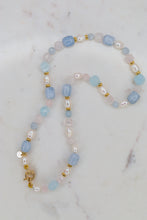 Carica l'immagine nel visualizzatore di Gallery, Linea Luxury - Collana Aura / Acquamarina ORO