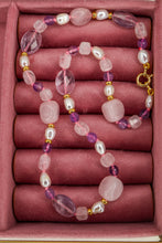 Load image into Gallery viewer, Linea Luxury - Collana Aura / Ametista ORO