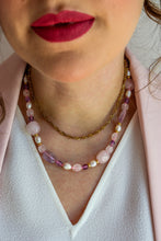 Load image into Gallery viewer, Linea Luxury - Collana Aura / Ametista ORO