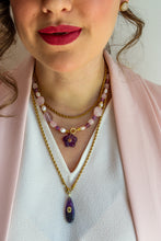 Load image into Gallery viewer, Linea Luxury - Collana Aura / Ametista ORO