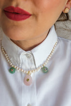 Load image into Gallery viewer, Linea Precious - Collana Rivelia Quarzo Rosa
