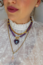 Carica l'immagine nel visualizzatore di Gallery, Linea Mè·ro Bijoux - Collana VIBRA LUX - Viola