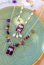 Carica l'immagine nel visualizzatore di Gallery, Serie UNICO LUXURY - Merzouga - Collana "Oasi di Tinghir" + Tazza artigianale in REGALO