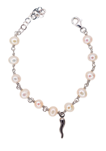 Carica l'immagine nel visualizzatore di Gallery, Bracciale 2026 NON TI TEMO (corno), Limited Edition - argento 925