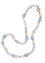 Carica l'immagine nel visualizzatore di Gallery, Linea Luxury - Collana Aura / Acquamarina ORO