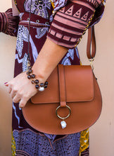 Load image into Gallery viewer, NEW ELEGANCE HANDBAG - Genuine leather in tan
