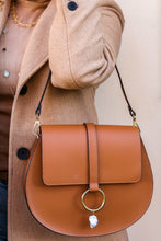 Load image into Gallery viewer, NEW ELEGANCE HANDBAG - Genuine leather in tan