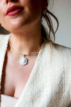 Carica l'immagine nel visualizzatore di Gallery, PREORDINE - Pendente LOTO ORO - argento 925 placcato oro 18k