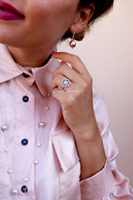 Carica l'immagine nel visualizzatore di Gallery, PREORDINE - Anello LOTO in argento 925 - cammeo autentico