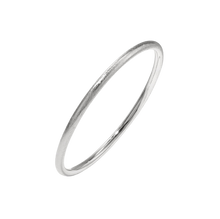 Carica l'immagine nel visualizzatore di Gallery, Mè·ro Bijoux - Bracciale Rigido ONDA ARGENTATA (piccolo)
