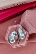 Carica l'immagine nel visualizzatore di Gallery, Orecchini BAROCCHE nude GRIGI - argento 925
