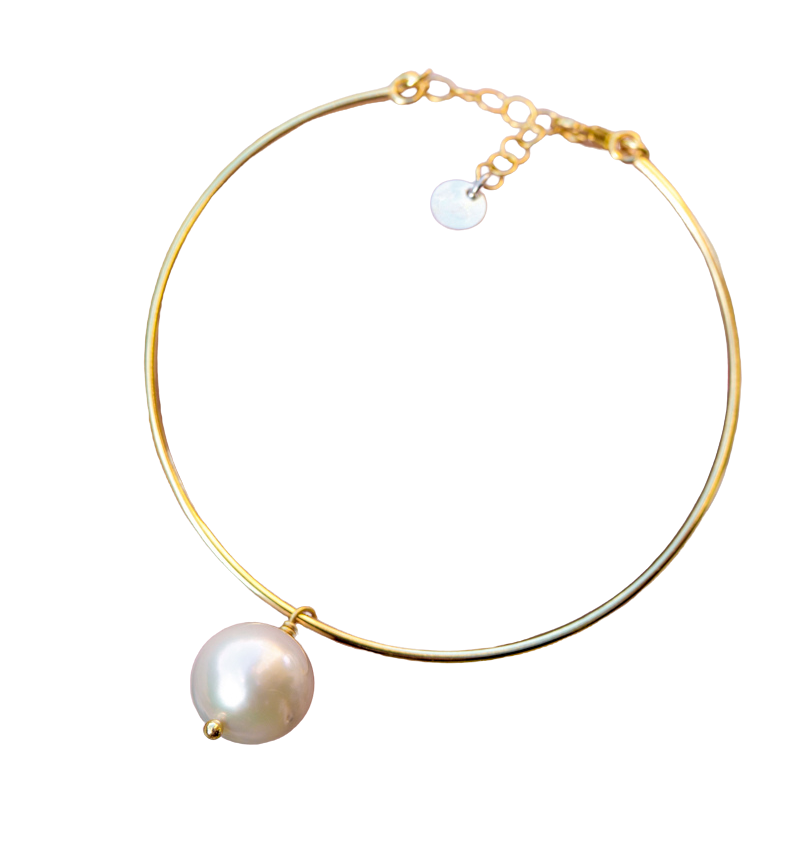 Bracciale PEARL ORO - argento 925 placcato oro 18k
