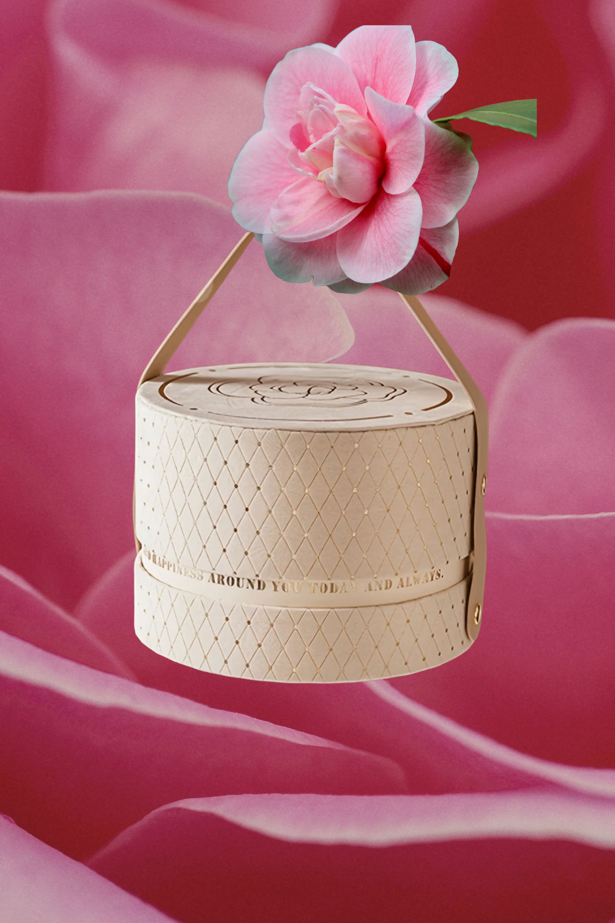 LUXURY PACKAGING - Scatola Camelia Beige -  Edizione Limitata