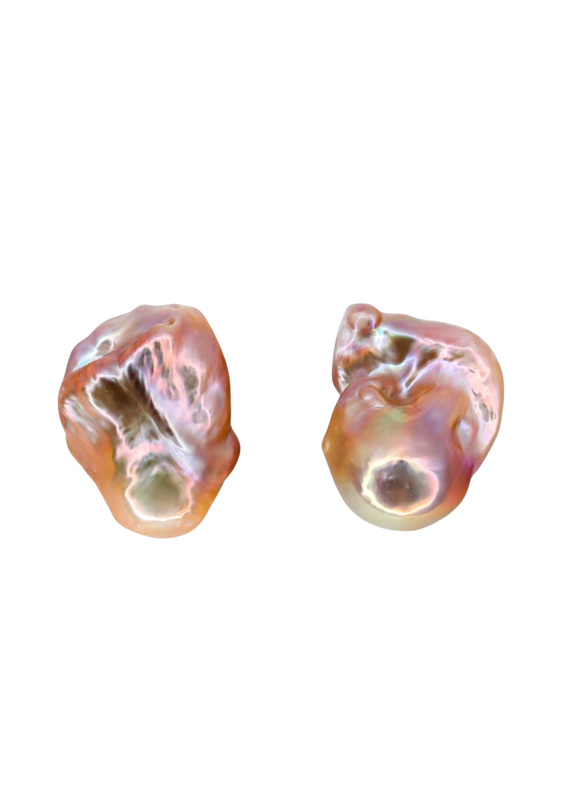 Precious Collection - BAROCCHE nude earrings - PINK