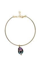 Charger l'image dans la galerie, Ligne Precious - Bracelet PEARL OR - DEEP BLUE - argent 925 plaqué or 18k
