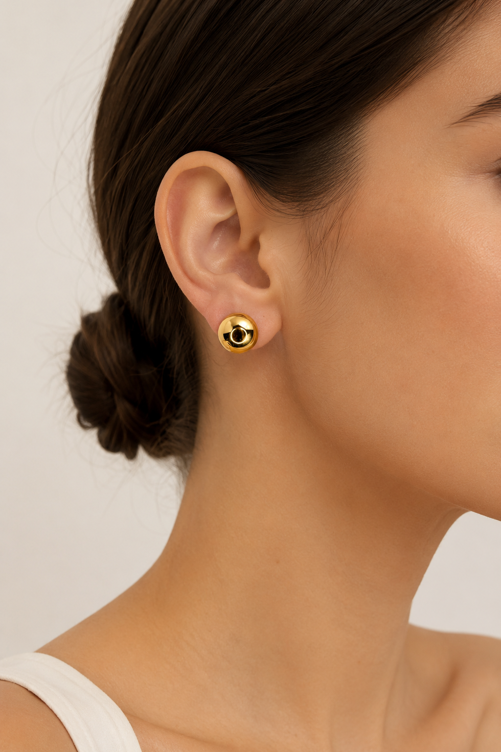 Mè·ro Bijoux - Boucles d'oreilles FLEUR DE POMMIER Or