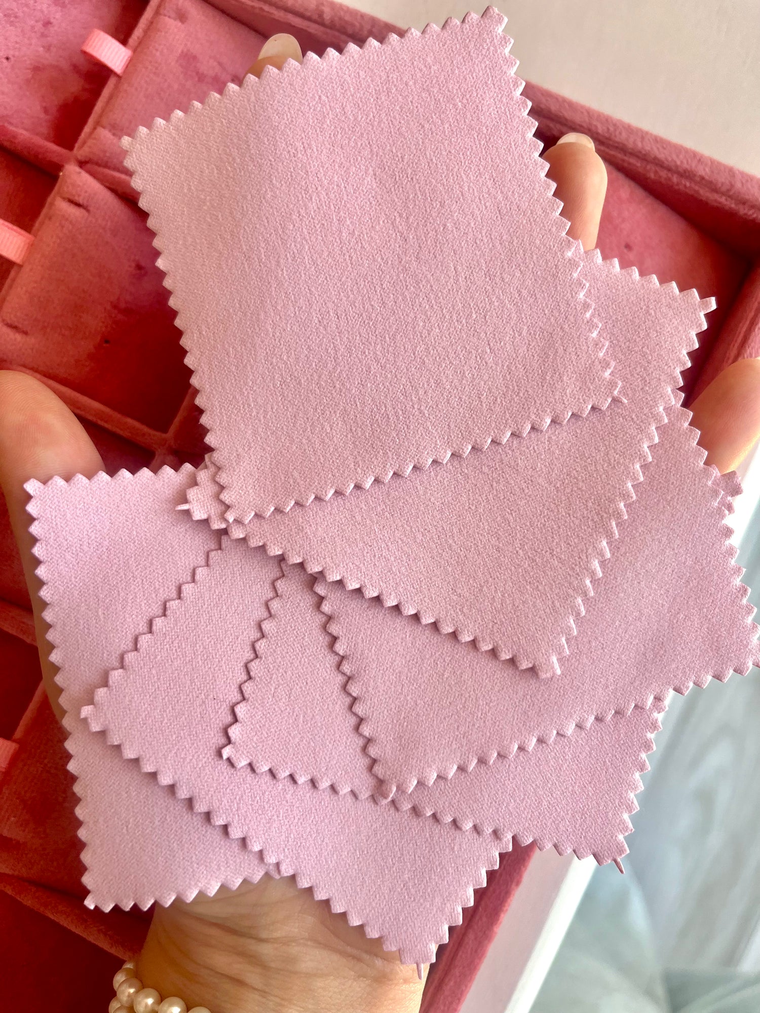 Chiffons MAGIQUES pour le nettoyage de l'argent - Lot de 6