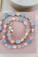 Charger l'image dans la galerie, Linea Luxury - Collana Aura / Acquamarina
