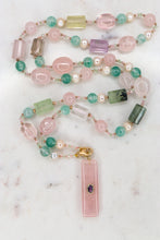 Carica l'immagine nel visualizzatore di Gallery, Linea Precious - Collana PETALO DI LUCE lunga - argento 925 placcato oro 18k
