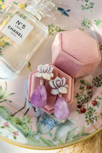 Carica l&#39;immagine nel visualizzatore di Gallery, PREORDINE - Serie UNICO LUXURY - Orecchini Éclat de Fleur - argento 925
