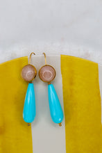 Carica l'immagine nel visualizzatore di Gallery, Mè·ro Bijoux - Orecchini DUO CHIC - Turchese
