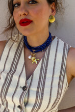 Charger l'image dans la galerie, Gamme Luxe - Collier MILLE MODI ECO DI MUSCHIO - argent 925 plaqué or 18k
