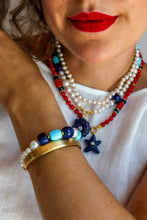 Carica l'immagine nel visualizzatore di Gallery, Mè·ro Bijoux - Bracciale LUCE SUL MARE ORO

