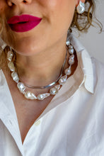 Carica l&#39;immagine nel visualizzatore di Gallery, Collana ROYAL PLUS 2 - LIMITED EDITION - Perle barocche argento 925
