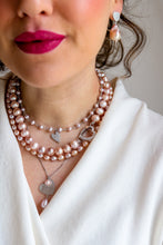 Carica l&#39;immagine nel visualizzatore di Gallery, Collana PEONIA LUXURY RISO - argento 925
