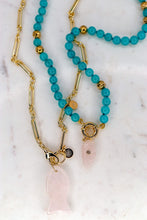 Load image into Gallery viewer, Linea Mè·ro Bijoux - Collana VIBRA LUX Riflesso Marino

