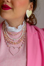 Carica l&#39;immagine nel visualizzatore di Gallery, Collana PEONIA LUXURY RISO - argento 925
