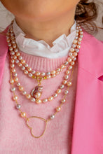 Carica l&#39;immagine nel visualizzatore di Gallery, Collana CUORE INCANTATO ORO - argento 925 placcato oro 18k
